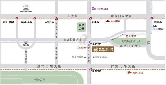 哈德门广场